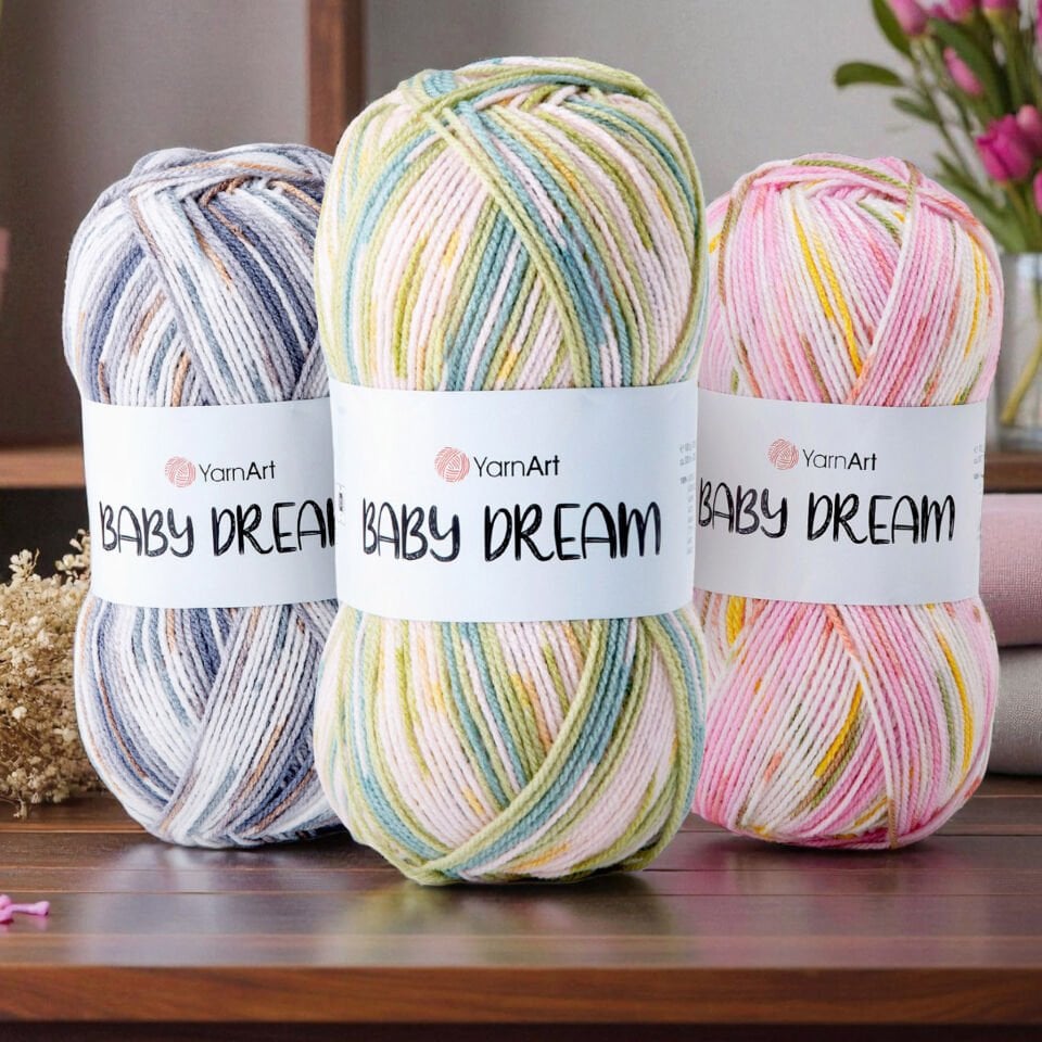 YARNART BABY DREAM - EL ÖRGÜ İPİ