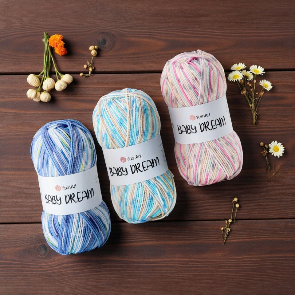 YARNART BABY DREAM - EL ÖRGÜ İPİ
