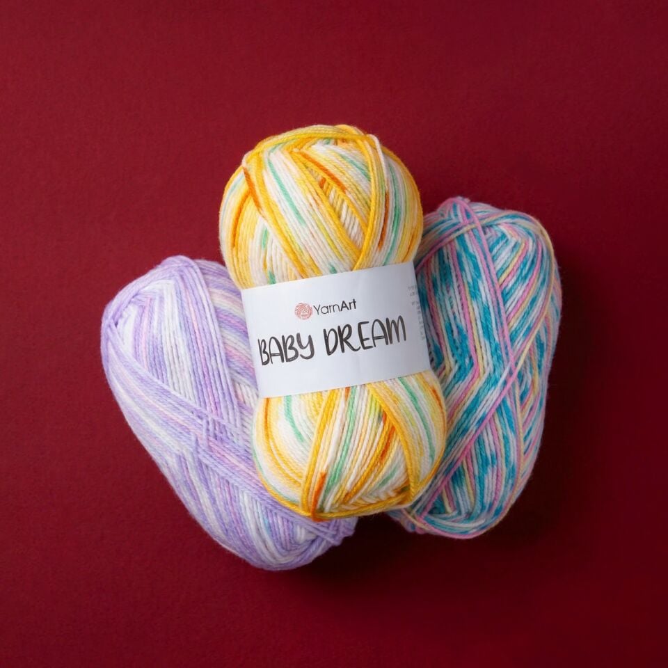 YARNART BABY DREAM - EL ÖRGÜ İPİ
