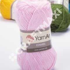 YARNART ETAMIN - NAKIŞ VE EL ÖRGÜ İPİ ZEYTİN YEŞİLİ - 444