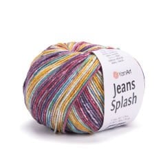 YARNART JEANS SPLASH - EBRULİ EL ÖRGÜ İPİ EBRULİ - 943