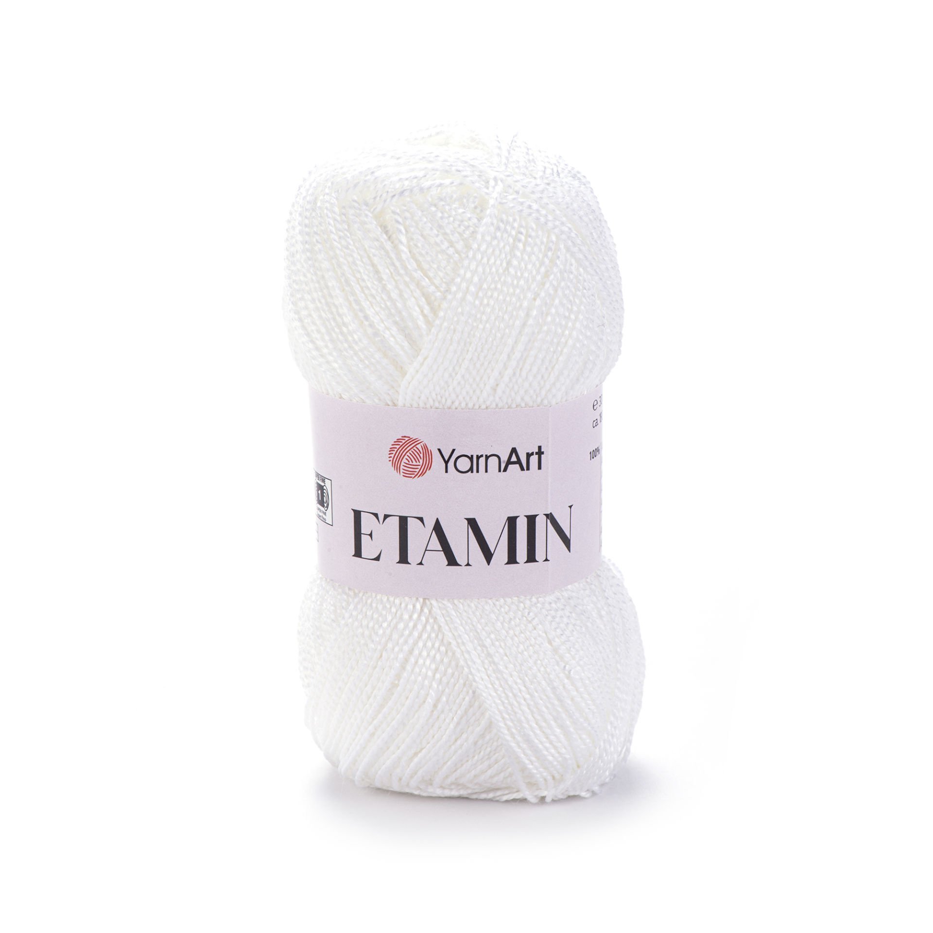 YARNART ETAMIN - NAKIŞ VE EL ÖRGÜ İPİ BEYAZ - 421