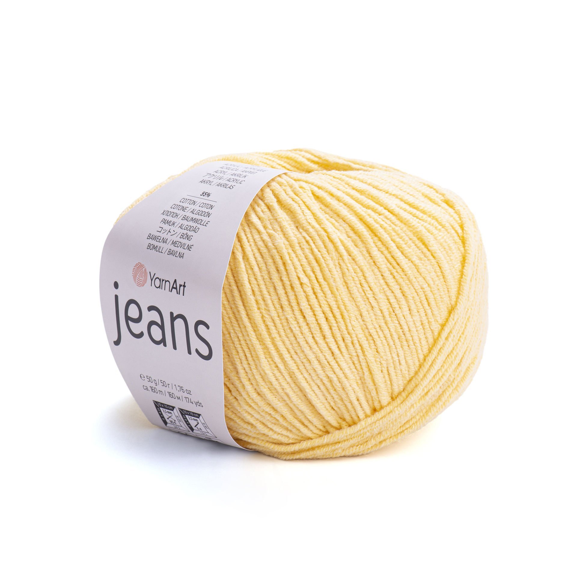 YARNART JEANS - EL ÖRGÜ İPİ KOYU SARI - 88