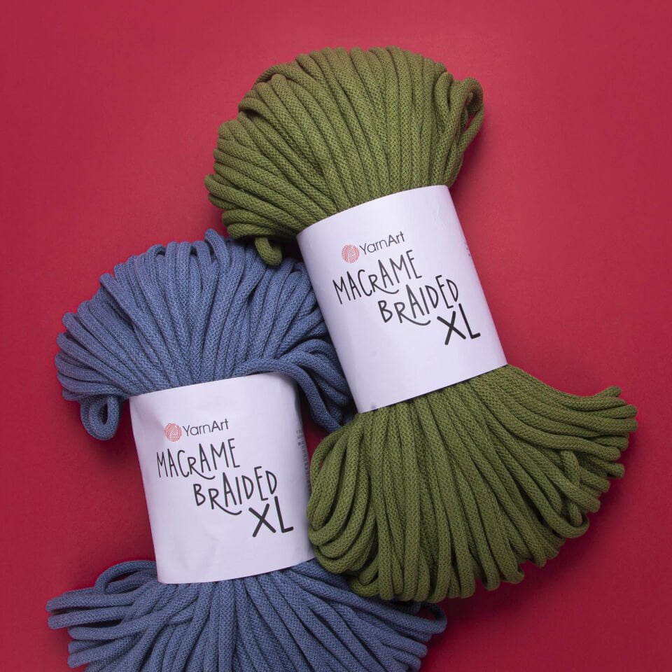 YARNART MACRAME BRAIDED XL - MAKROME İPİ