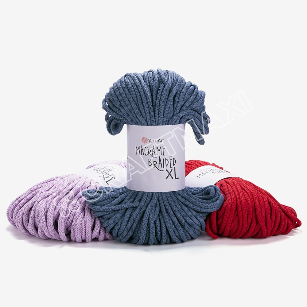 YARNART MACRAME BRAIDED XL - MAKROME İPİ