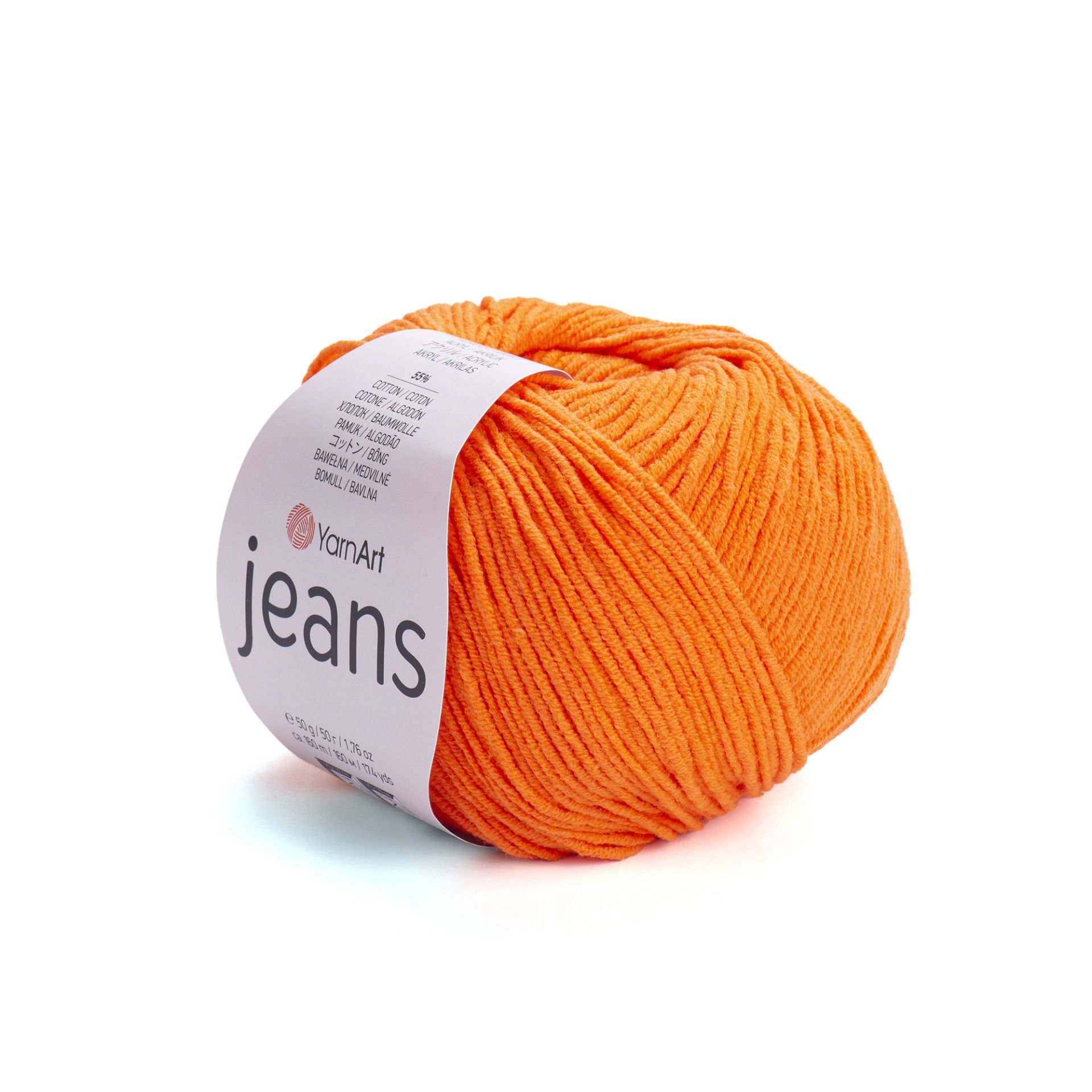 YARNART JEANS - EL ÖRGÜ İPİ TURUNCU - 77