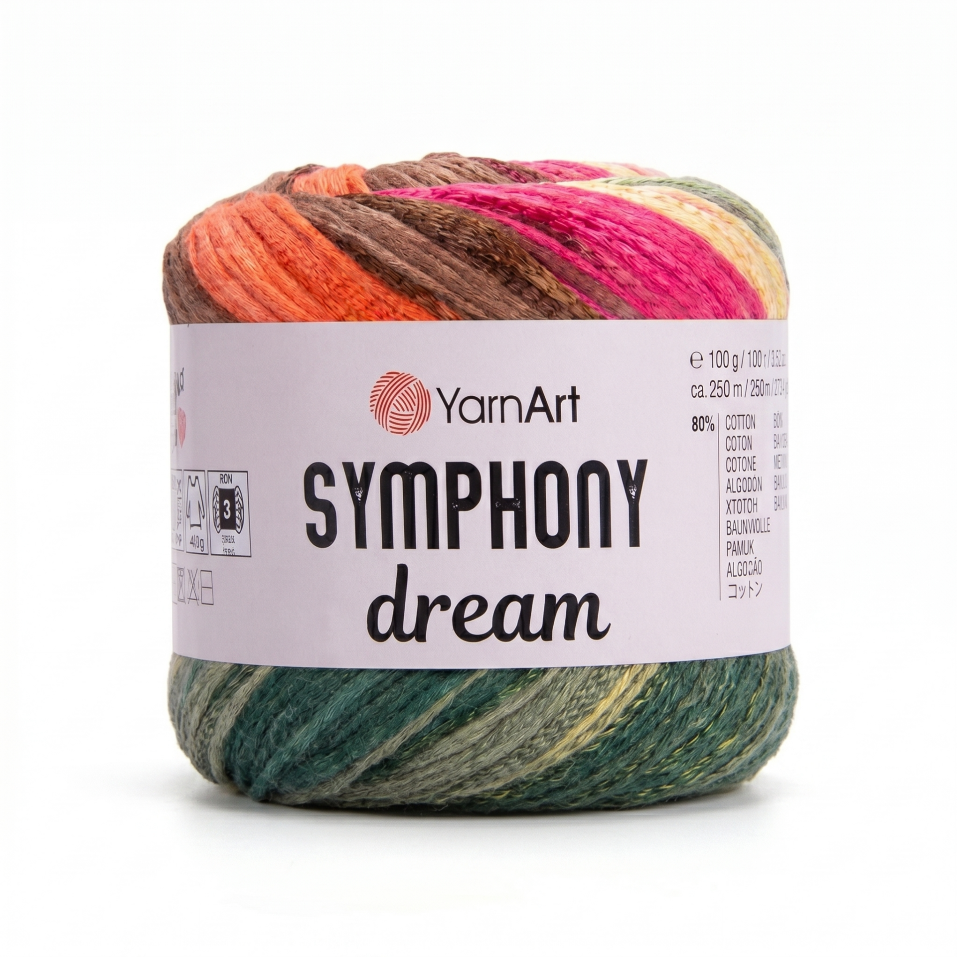 YARNART SYMPHONY DREAM - EBRULİ EL ÖRGÜ İPİ EBRULİ - 3116