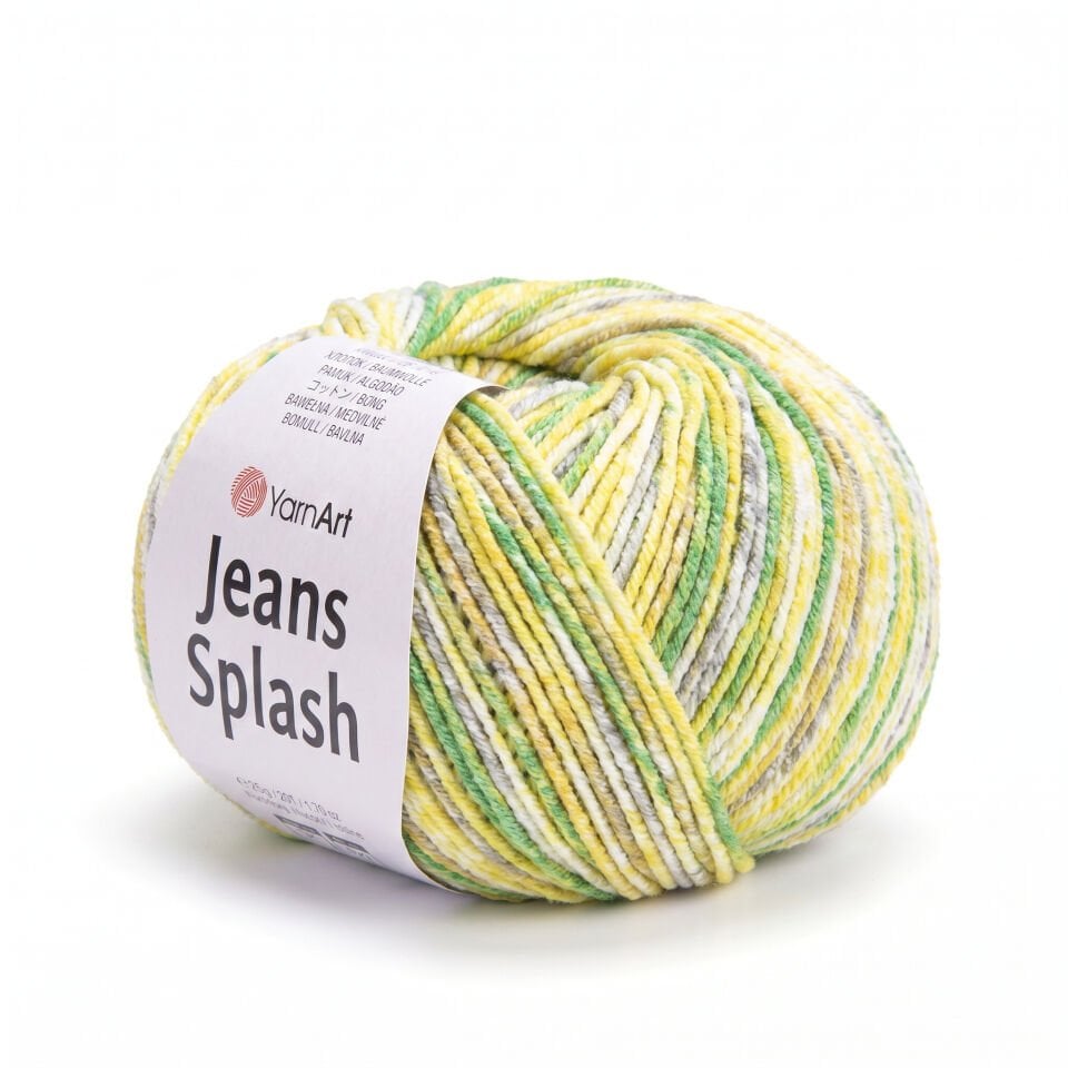 YARNART JEANS SPLASH - EBRULİ EL ÖRGÜ İPİ EBRULİ - 948