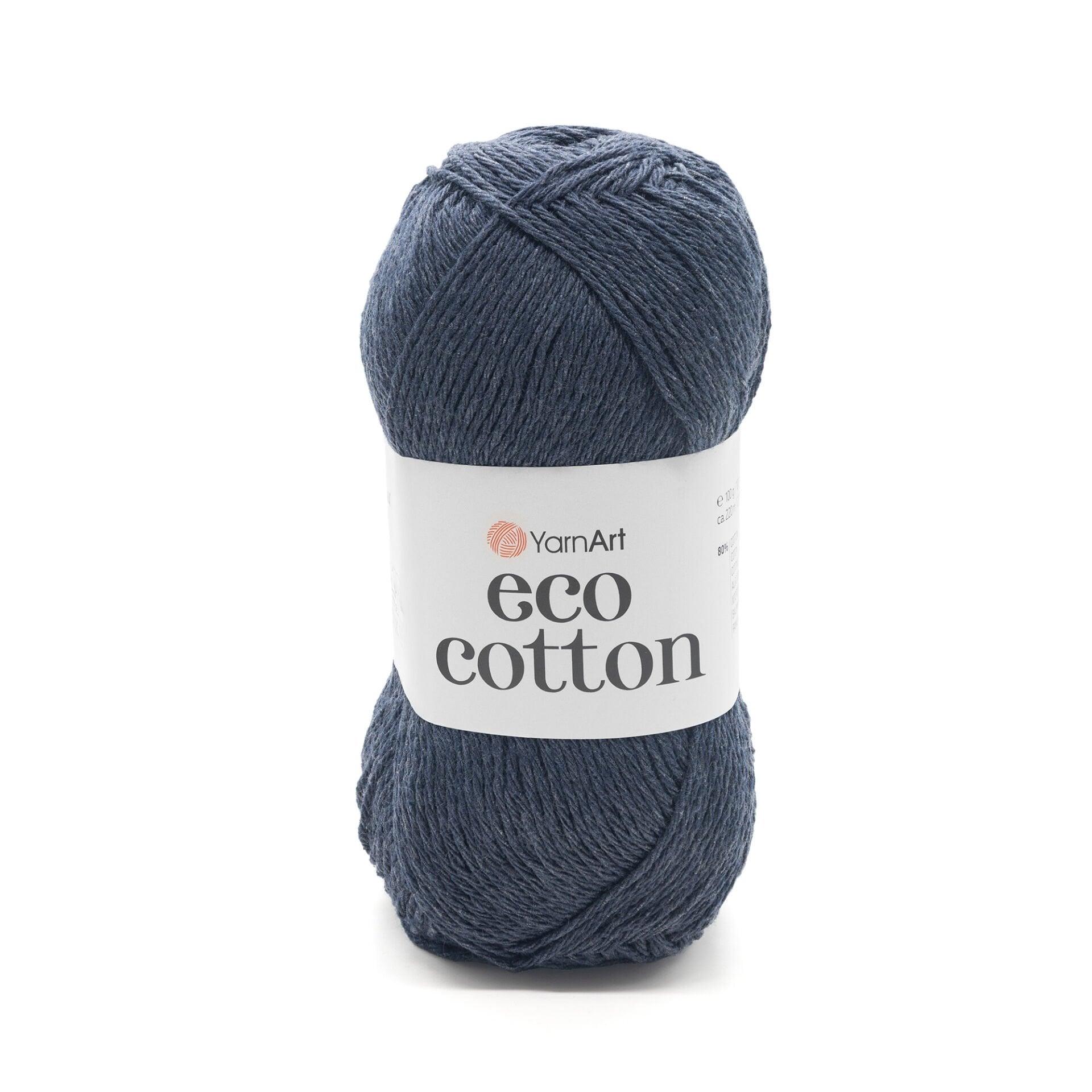 YARNART ECO COTTON - EL ÖRGÜ İPİ LACİVERT - 784