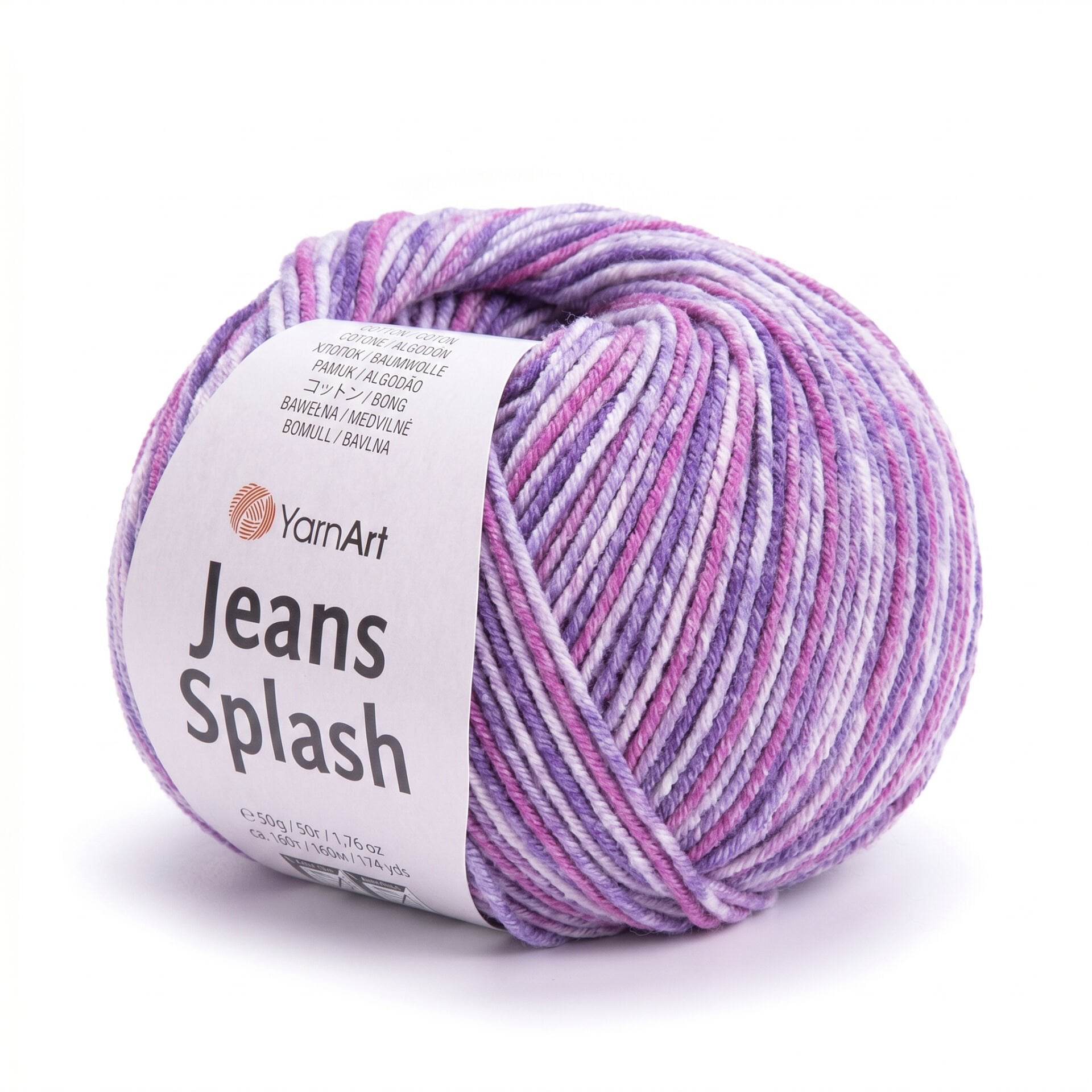YARNART JEANS SPLASH - EBRULİ EL ÖRGÜ İPİ EBRULİ - 949