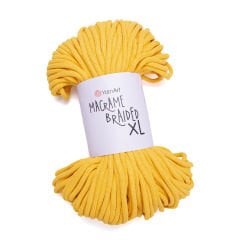 YARNART MACRAME BRAIDED XL - MAKROME İPİ HARDAL - 764