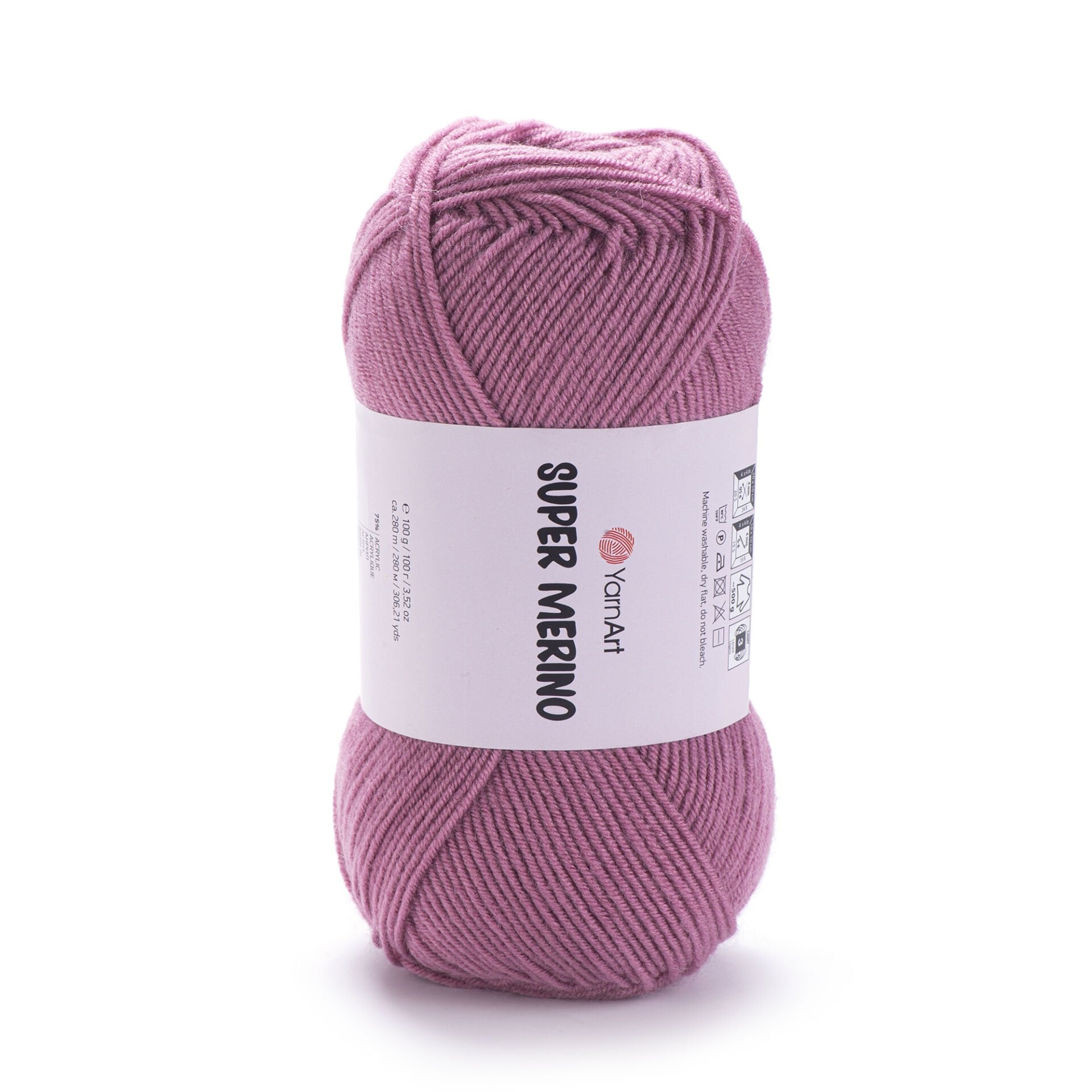 YARNART SUPER MERINO - EL ÖRGÜ İPİ KOYU PEMBE - 275