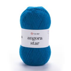 YARNART ANGORA STAR - EL ÖRGÜ İPİ PETROL MAVİSİ - 545