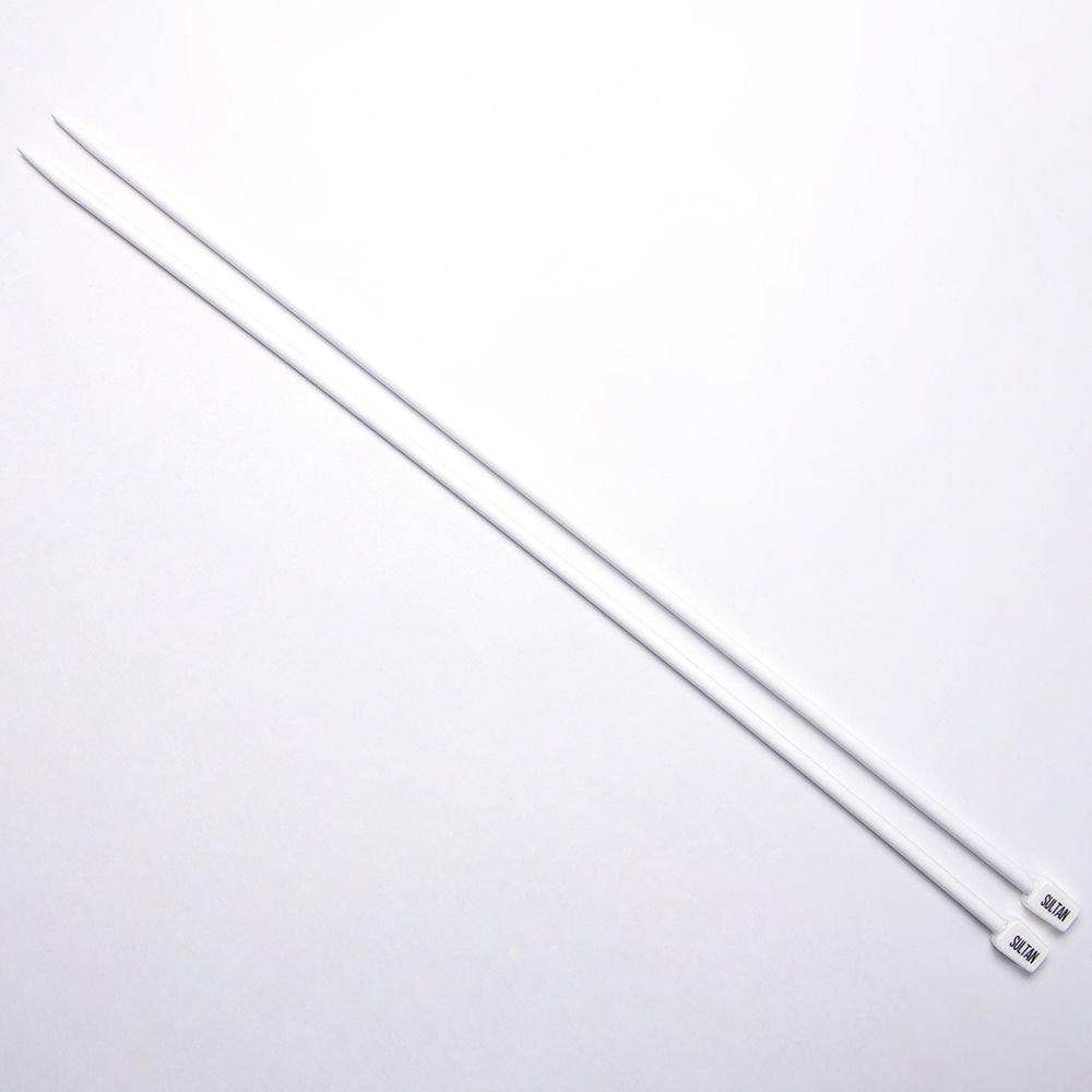 BEYAZ ÖRGÜ ŞİŞİ 35 CM 4 MM