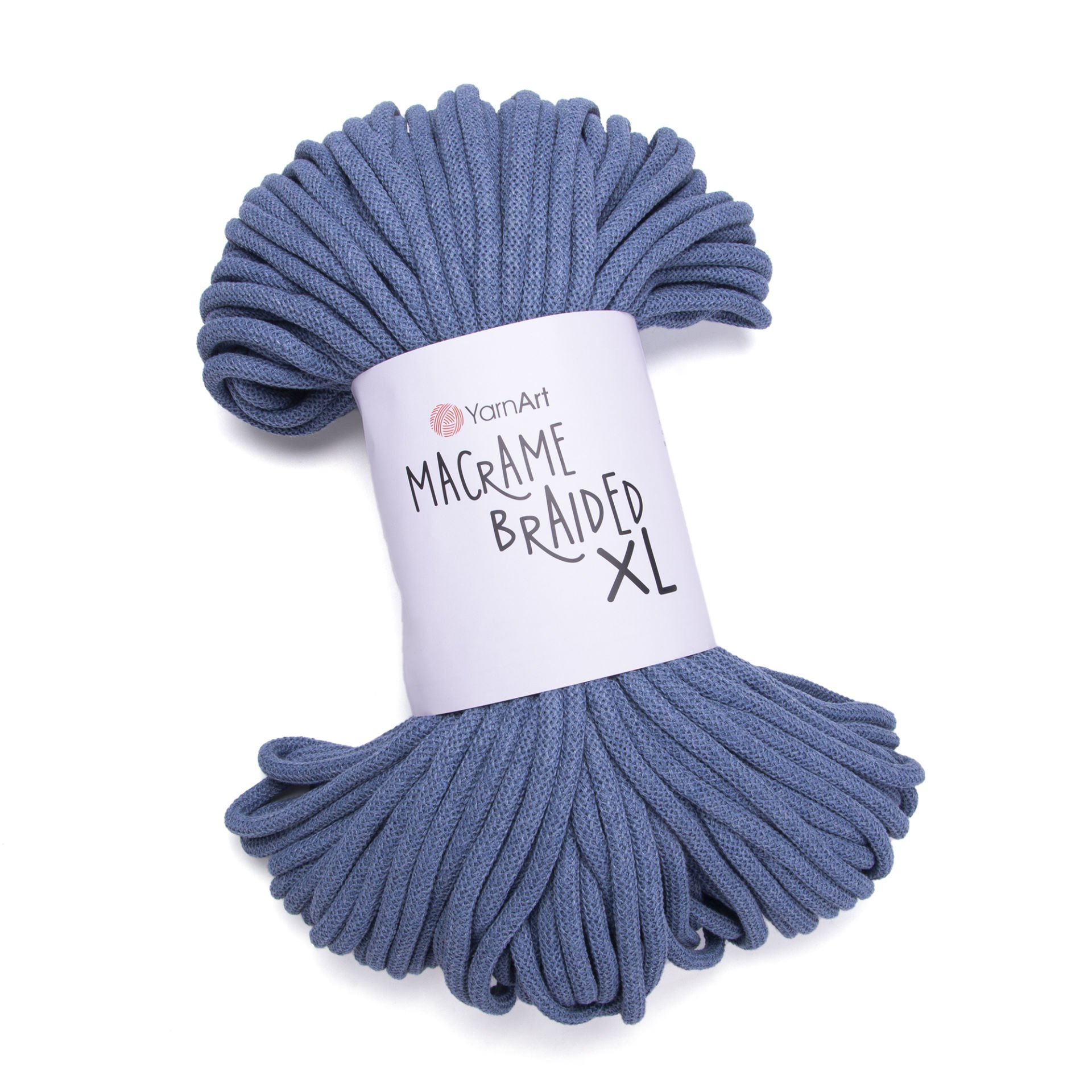 YARNART MACRAME BRAIDED XL - MAKROME İPİ MAVİ - 761