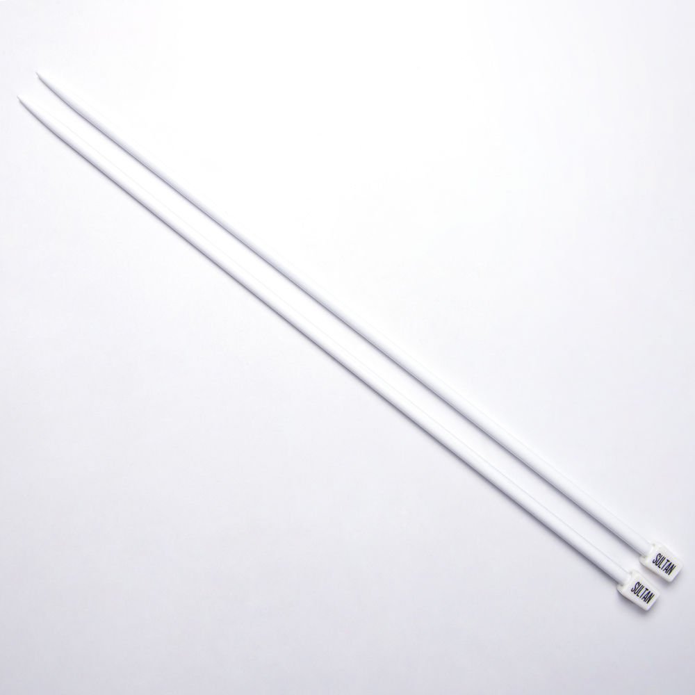 BEYAZ ÖRGÜ ŞİŞİ 35 CM 6 MM