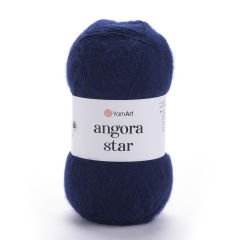 YARNART ANGORA STAR - EL ÖRGÜ İPİ LACİVERT - 583