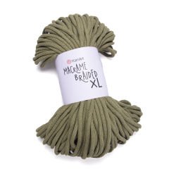 YARNART MACRAME BRAIDED XL - MAKROME İPİ YEŞİL - 787