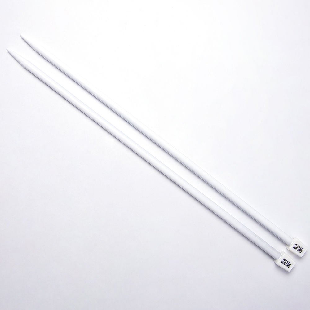 BEYAZ ÖRGÜ ŞİŞİ 35 CM 8 MM