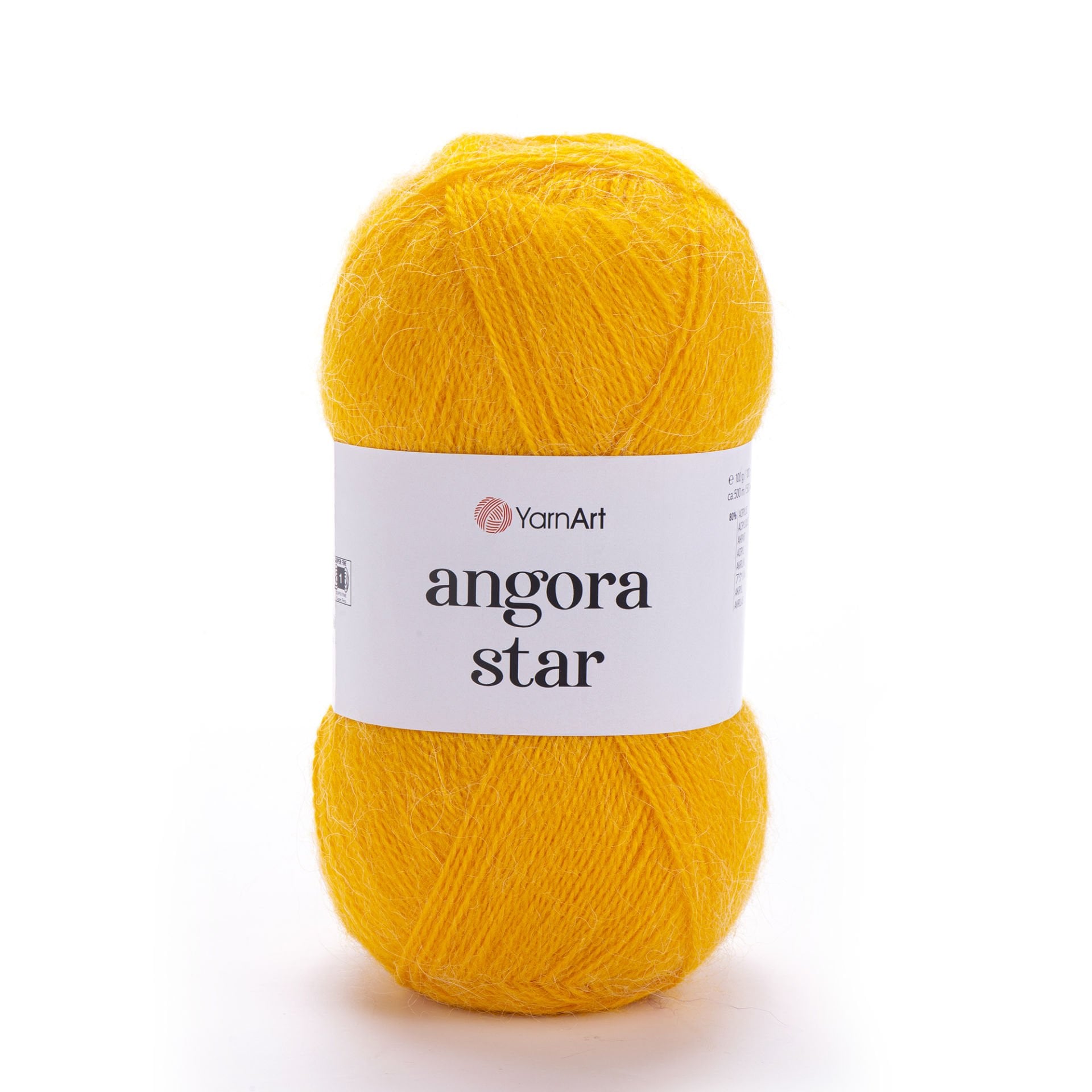 YARNART ANGORA STAR - EL ÖRGÜ İPİ HARDAL - 586