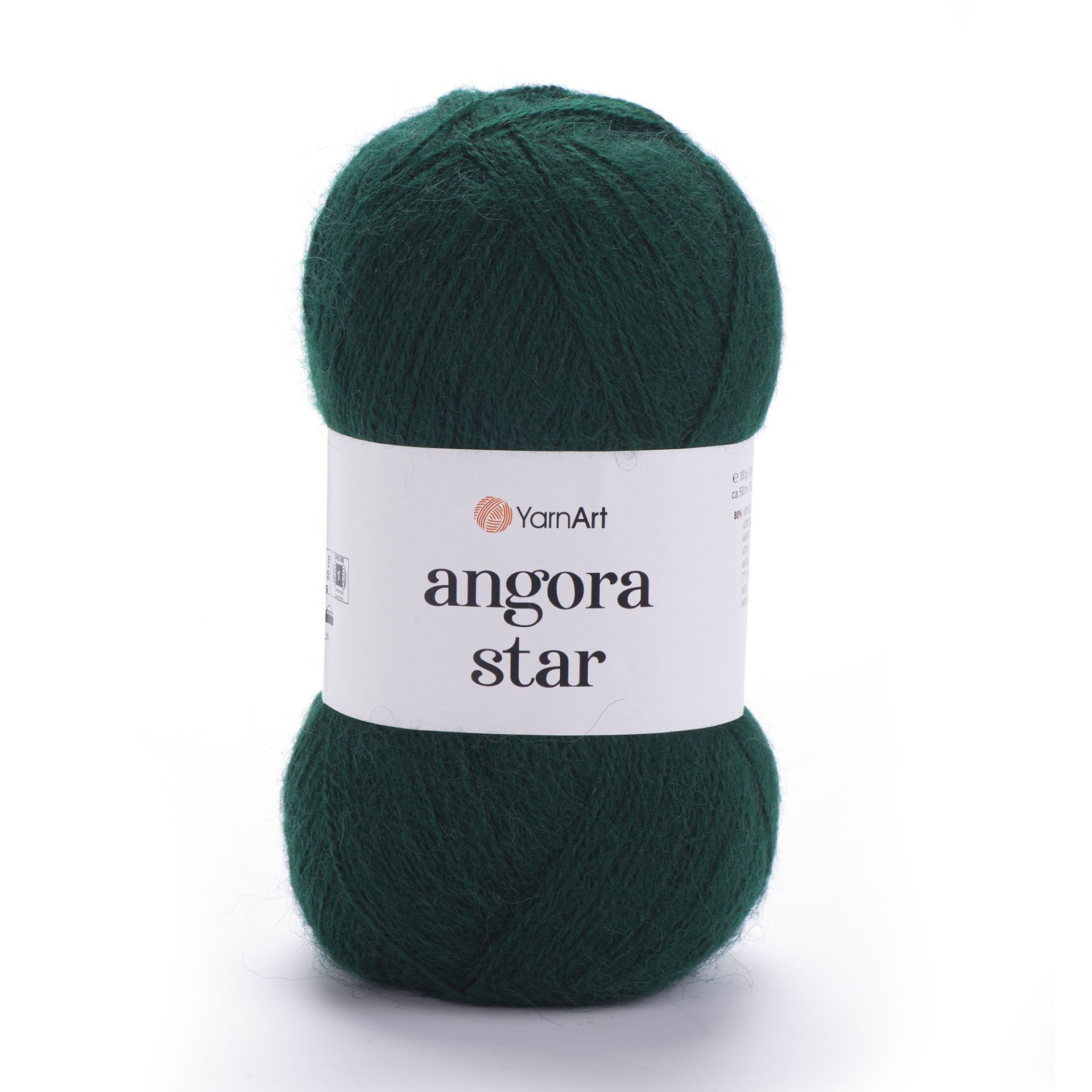 YARNART ANGORA STAR - EL ÖRGÜ İPİ ZÜMRÜT YEŞİLİ - 590