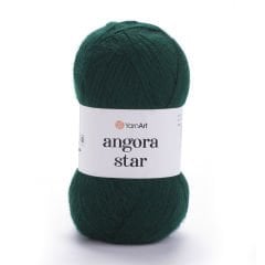 YARNART ANGORA STAR - EL ÖRGÜ İPİ ZÜMRÜT YEŞİLİ - 590