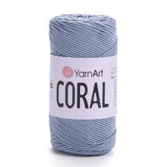 YARNART CORAL - EL ÖRGÜ İPİ MAVİ - 1916