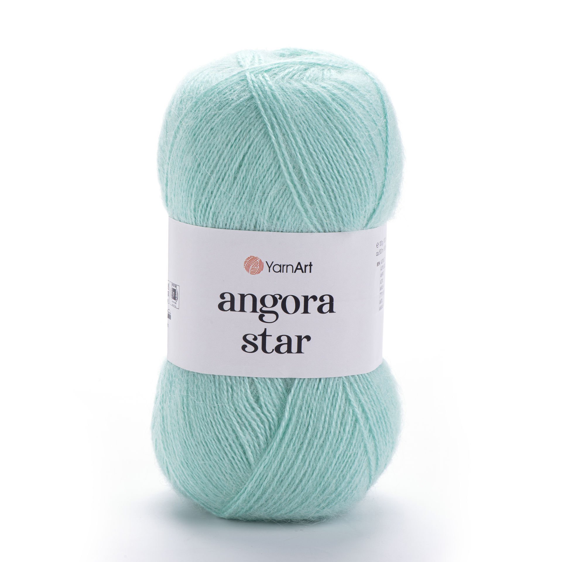 YARNART ANGORA STAR - EL ÖRGÜ İPİ SU YEŞİLİ - 841