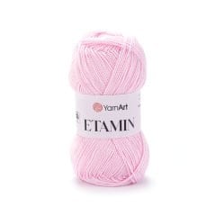 YARNART ETAMIN - NAKIŞ VE EL ÖRGÜ İPİ TOZ PEMBE - 451