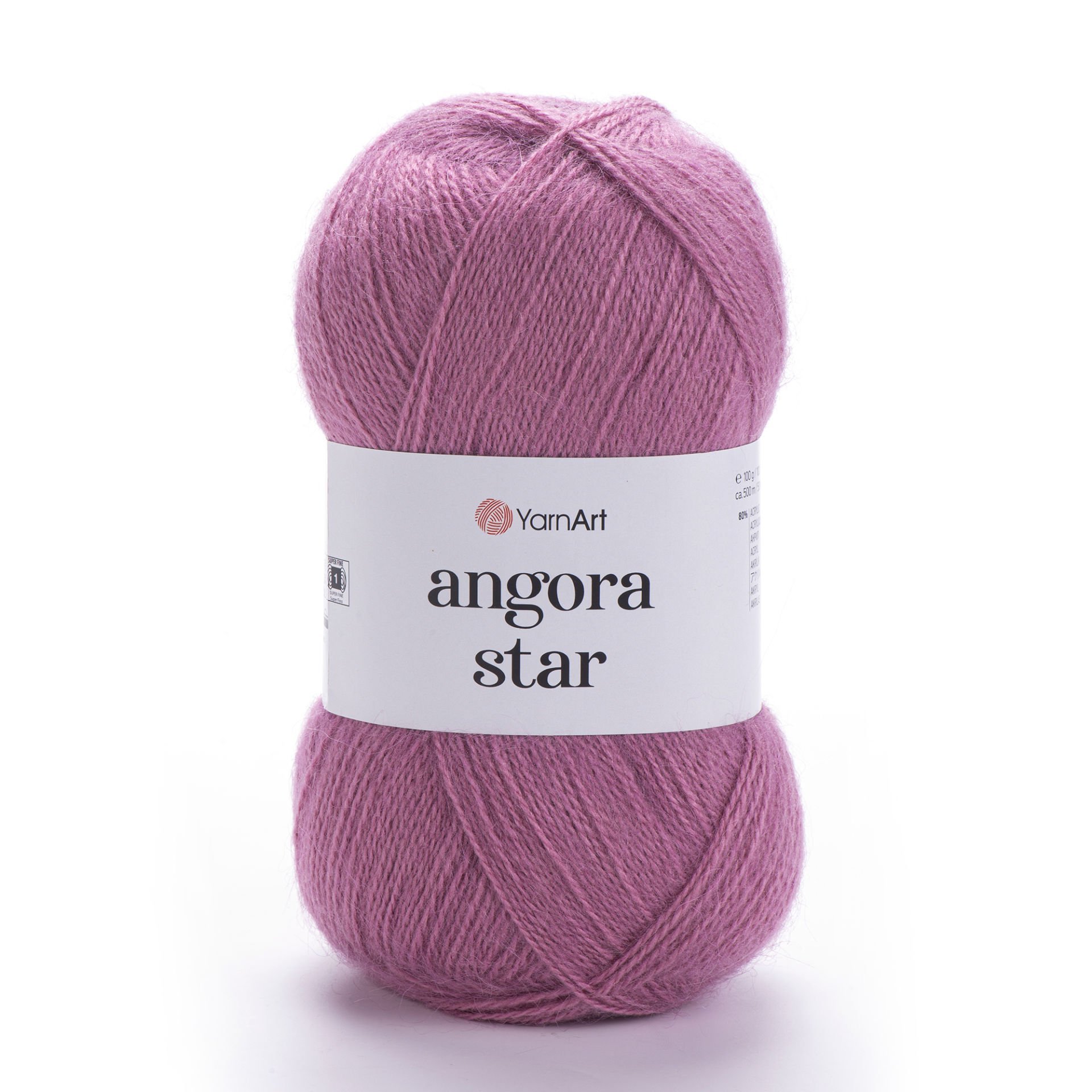 YARNART ANGORA STAR - EL ÖRGÜ İPİ GÜL KURUSU - 3017