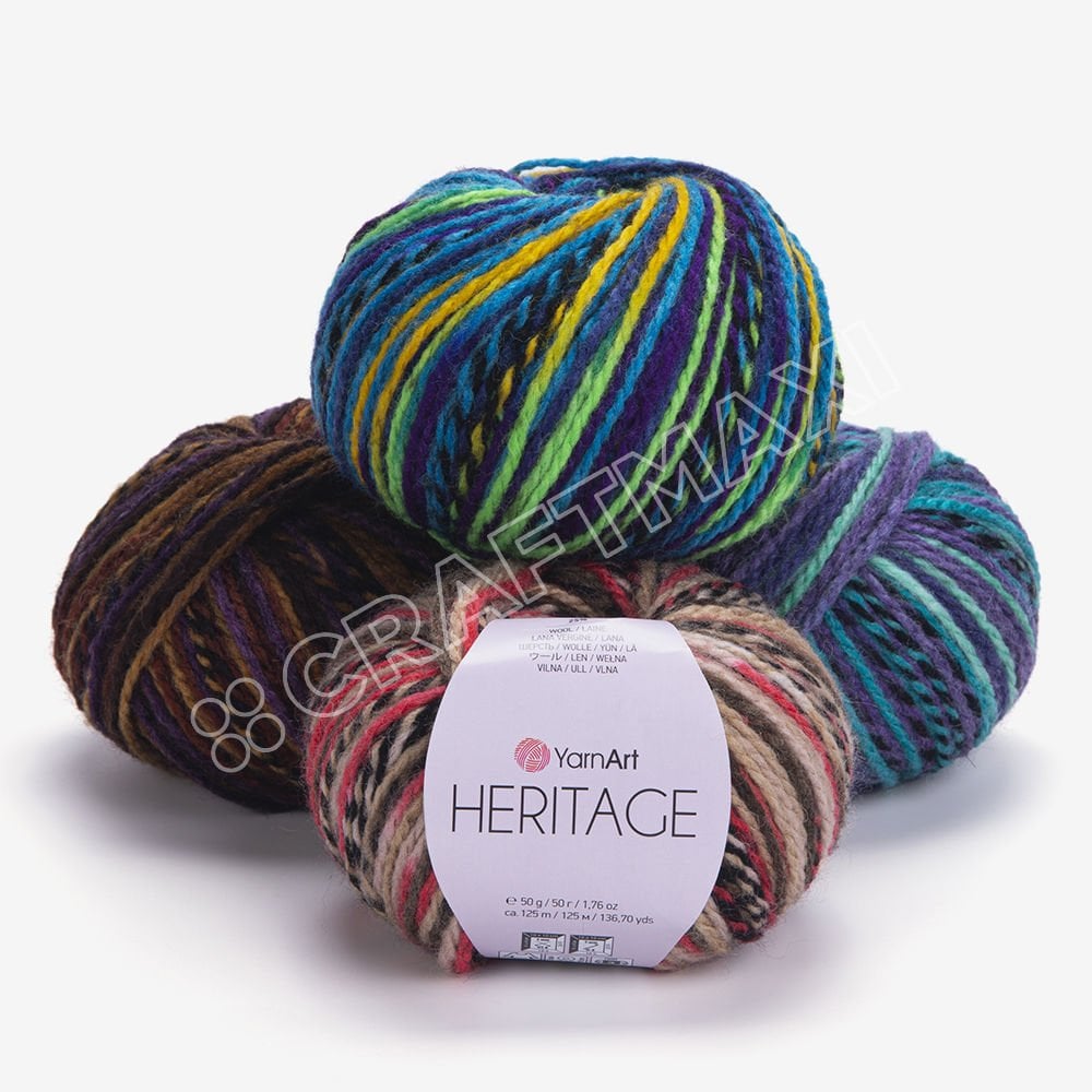 YARNART HERITAGE - EBRULİ EL ÖRGÜ İPİ
