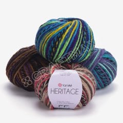 YARNART HERITAGE - EBRULİ EL ÖRGÜ İPİ