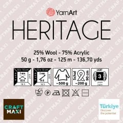 YARNART HERITAGE - EBRULİ EL ÖRGÜ İPİ
