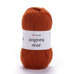 YARNART ANGORA STAR - EL ÖRGÜ İPİ KİREMİT - 3027