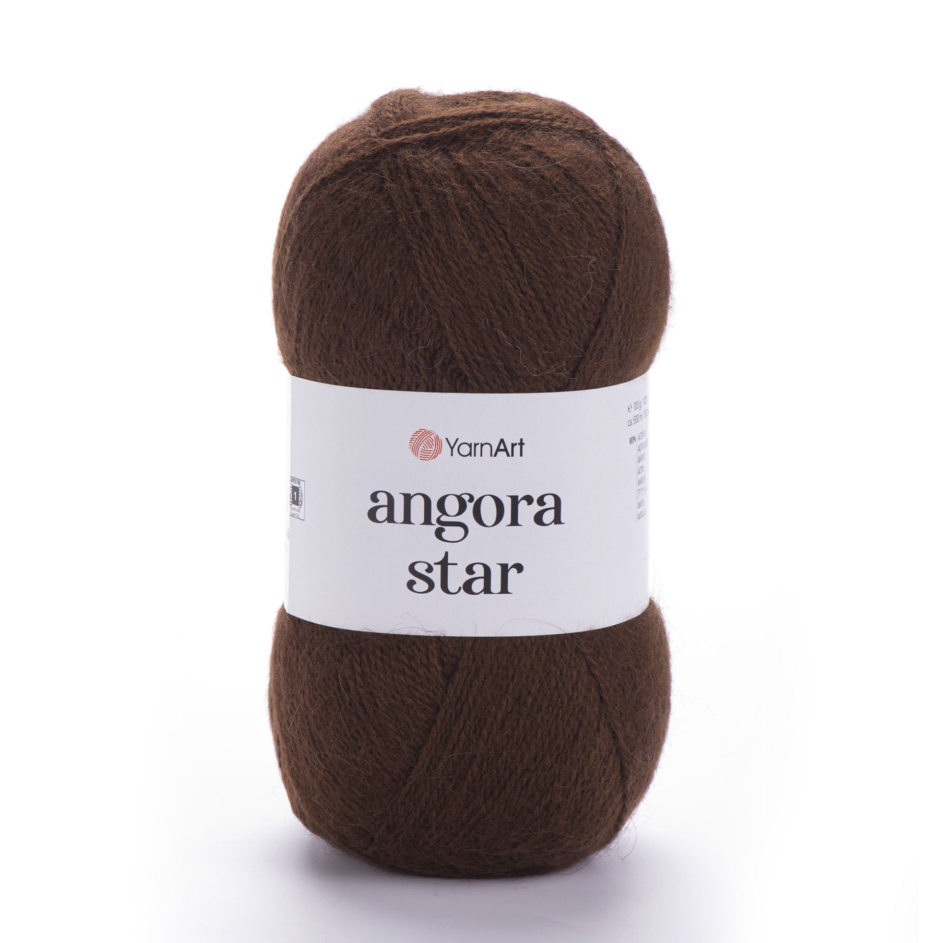 YARNART ANGORA STAR - EL ÖRGÜ İPİ KAHVERENGİ - 3067