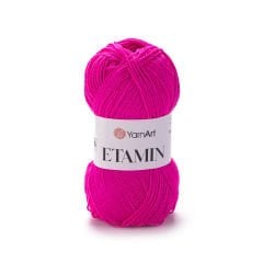 YARNART ETAMIN - NAKIŞ VE EL ÖRGÜ İPİ FUŞYA - 460