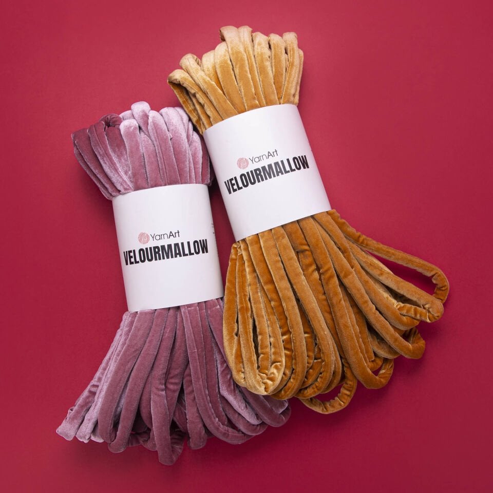 YARNART VELOURMALLOW - EL ÖRGÜ İPİ