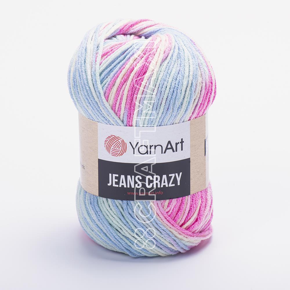 YARNART JEANS CRAZY - EBRULİ EL ÖRGÜ İPİ EBRULİ - 7205