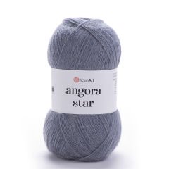 YARNART ANGORA STAR - EL ÖRGÜ İPİ GRİ - 3088