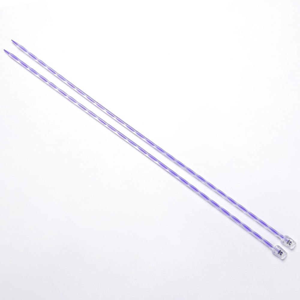 RENKLİ PLASTİK ÖRGÜ ŞİŞİ 35 CM 4 MM