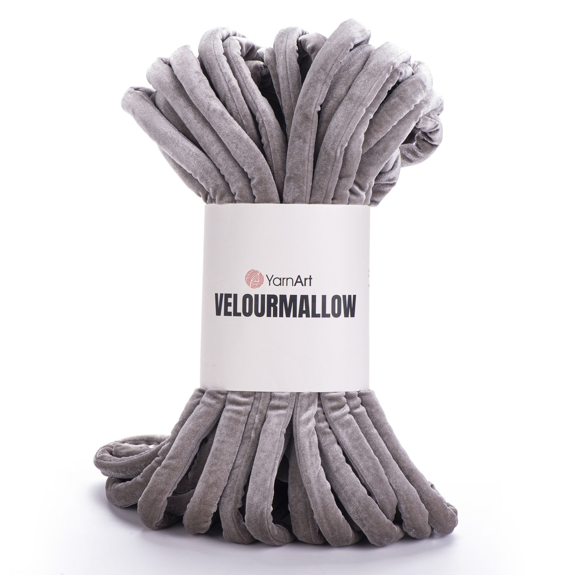 YARNART VELOURMALLOW - EL ÖRGÜ İPİ GRİ - 7104