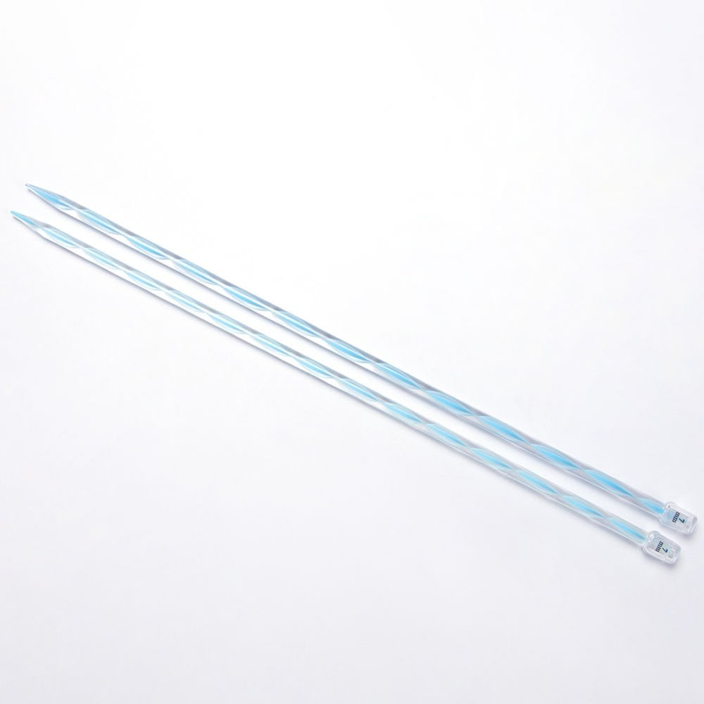 RENKLİ PLASTİK ÖRGÜ ŞİŞİ 35 CM 7 MM