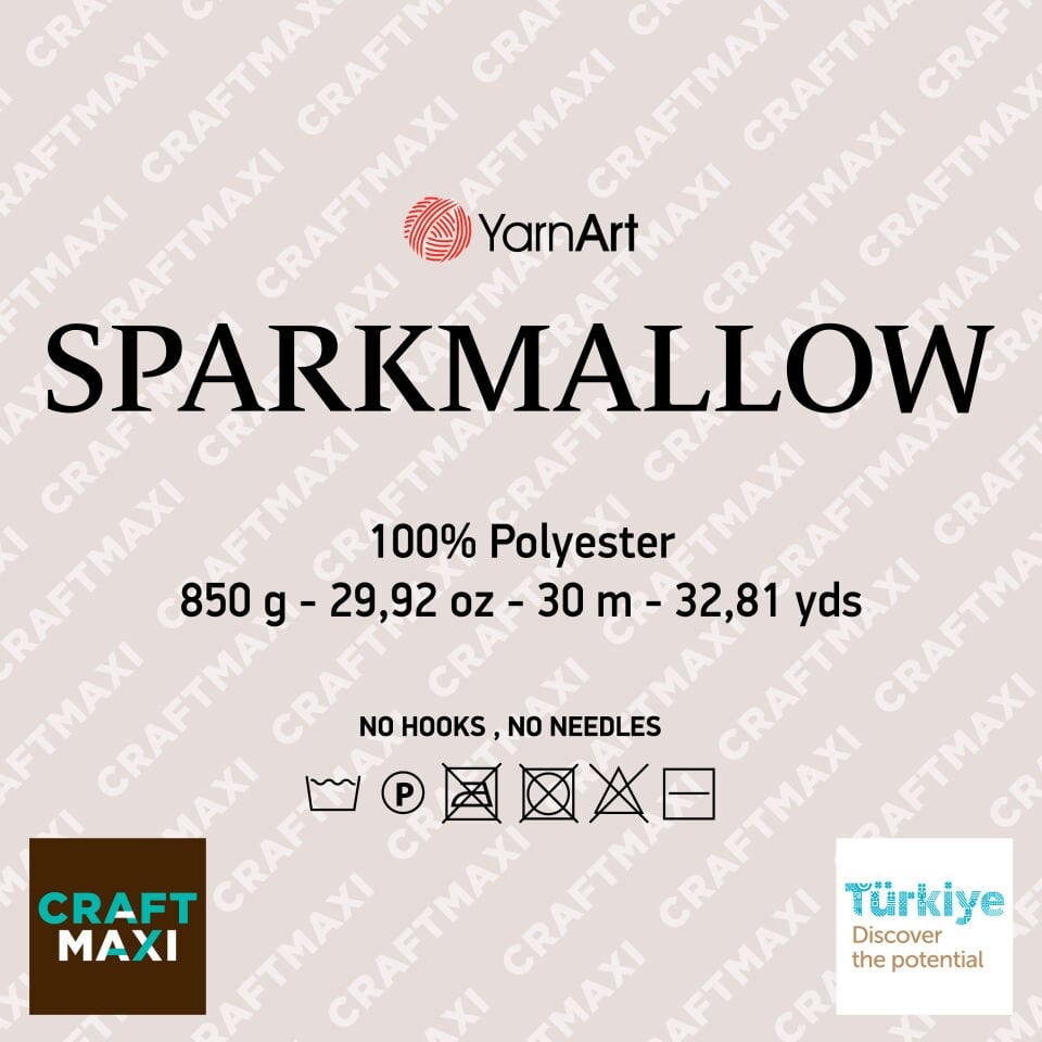 YARNART SPARKMALLOW - EL ÖRGÜ İPİ