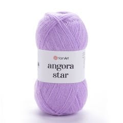 YARNART ANGORA STAR - EL ÖRGÜ İPİ LİLA - 9560