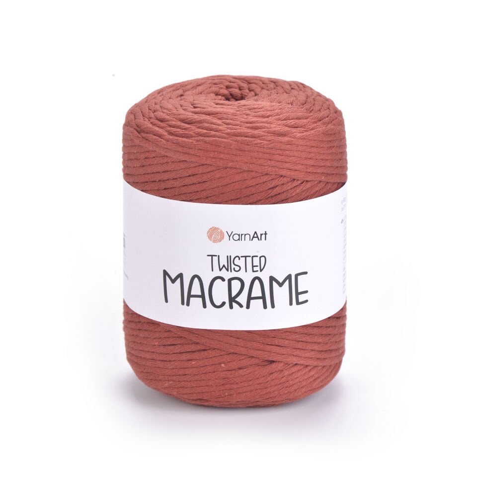 YARNART TWISTED MACRAME - MAKROME EL ÖRGÜ İPİ KİREMİT - 785