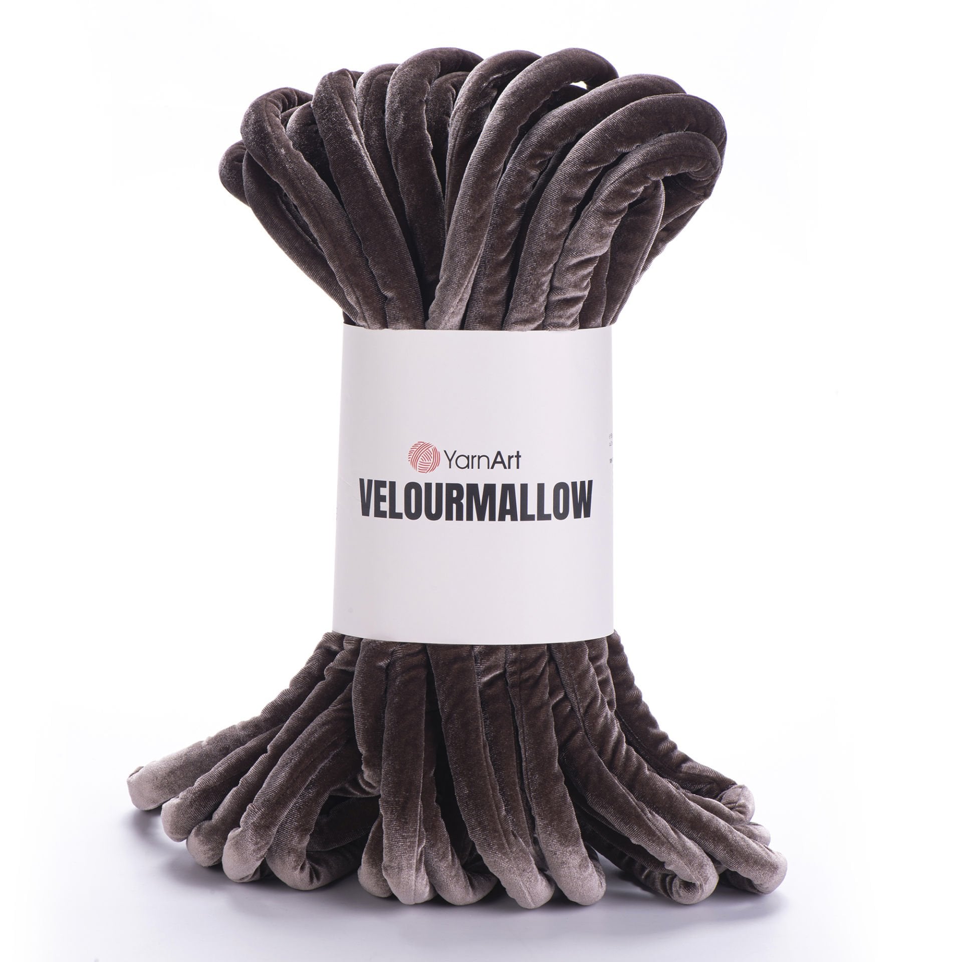 YARNART VELOURMALLOW - EL ÖRGÜ İPİ KAHVERENGİ - 7105