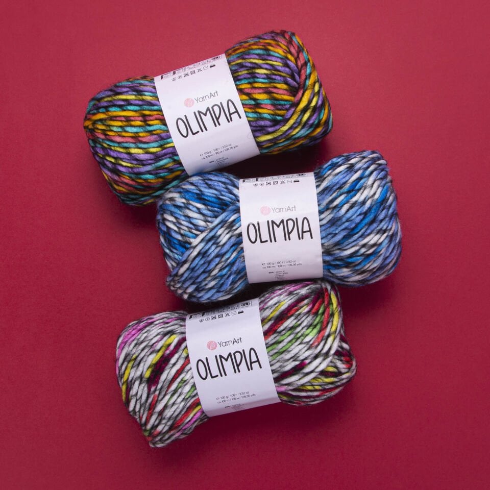 YARNART OLIMPIA - EBRULİ EL ÖRGÜ İPİ
