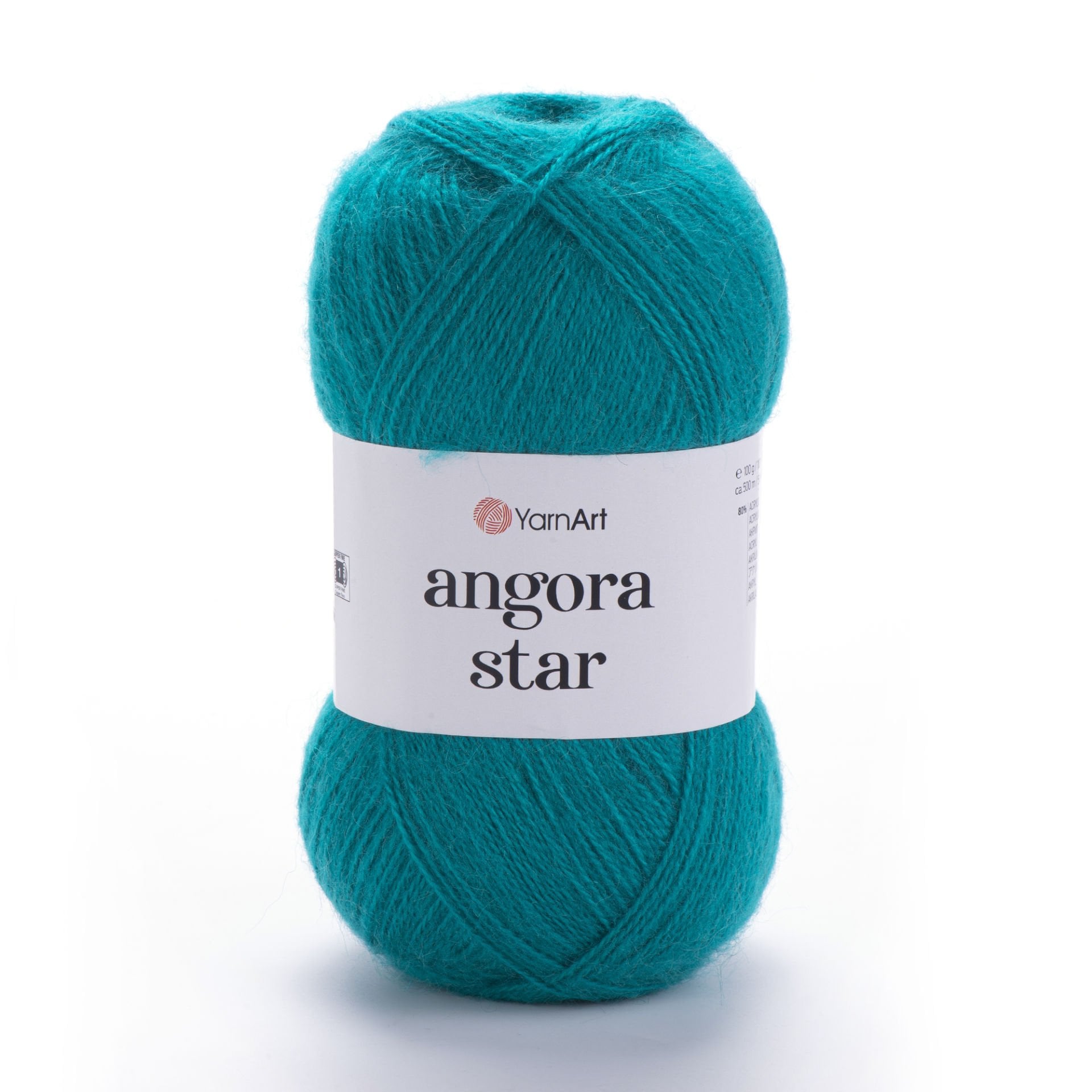 YARNART ANGORA STAR - EL ÖRGÜ İPİ PETROL YEŞİLİ - 11448