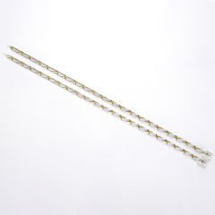 RENKLİ PLASTİK ÖRGÜ ŞİŞİ 35 CM YEŞİL - 5 MM