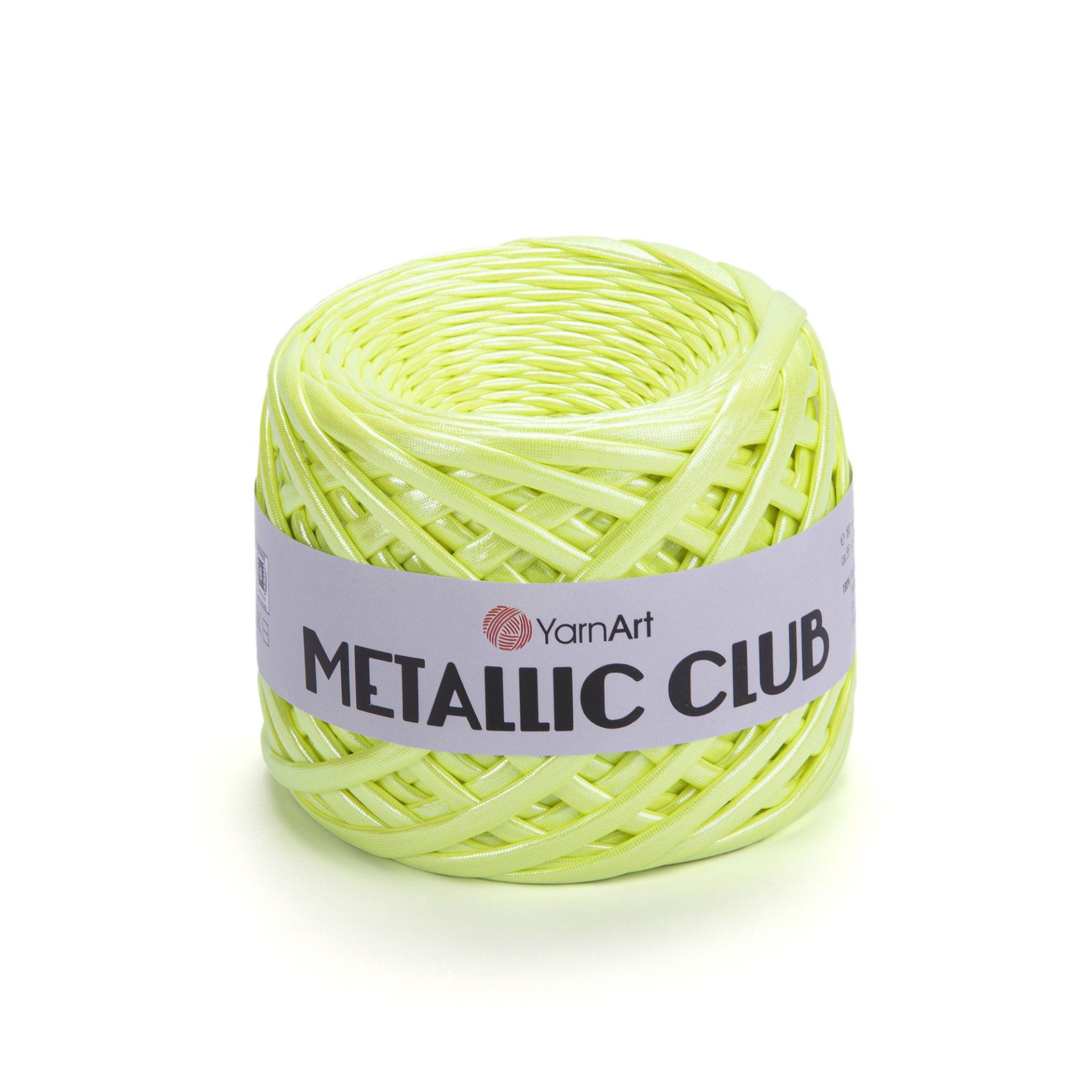 YARNART METALLIC CLUB - ÖRGÜ İPİ FOSFORLU YEŞİL - 8122